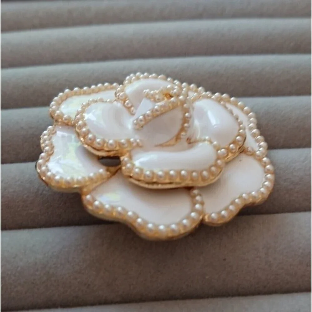 Camellia Rose Brooch